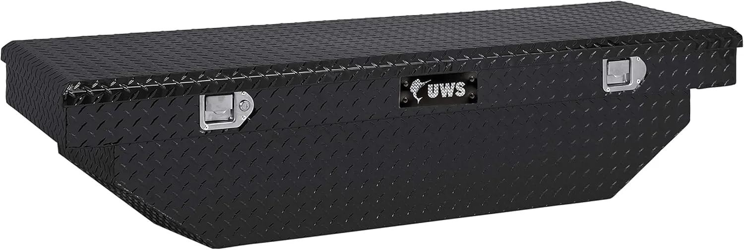 UWS TBS60ABLK Single Lid Angled Black Series Truck Box