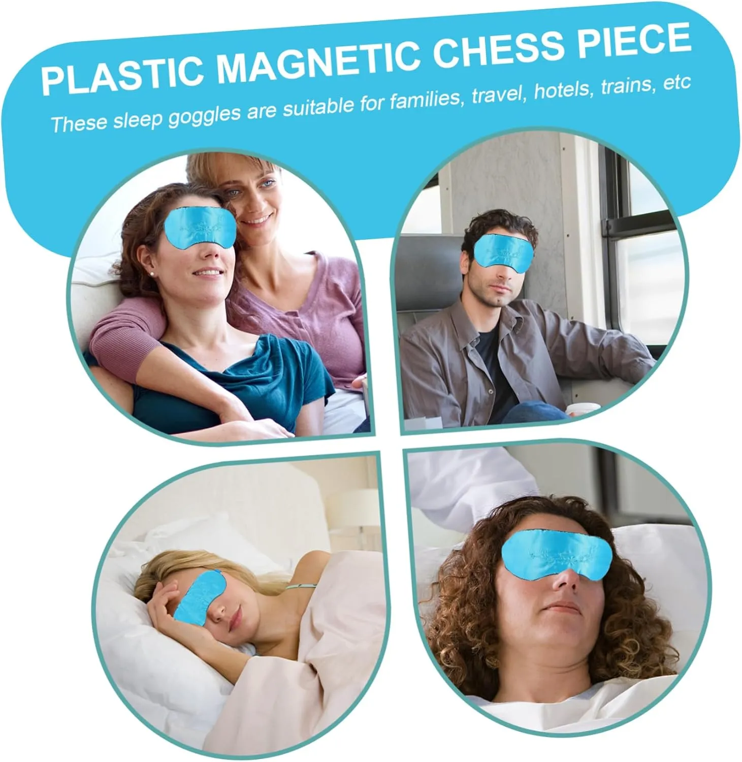 VALICLUD 3 pcs USB Steaming Eye Mask Comfortable Eye Shade for Sleeping Travel and Relaxation Supple for Total Light Blockage for Home Hotels and Trains