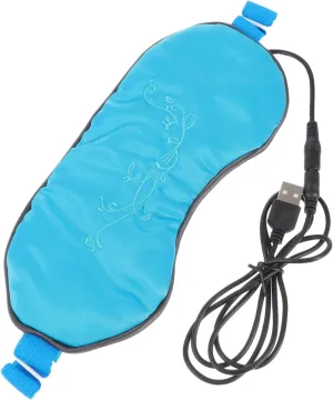 VALICLUD 3 pcs USB Steaming Eye Mask Comfortable Eye Shade for Sleeping Travel and Relaxation Supple for Total Light Blockage for Home Hotels and Trains