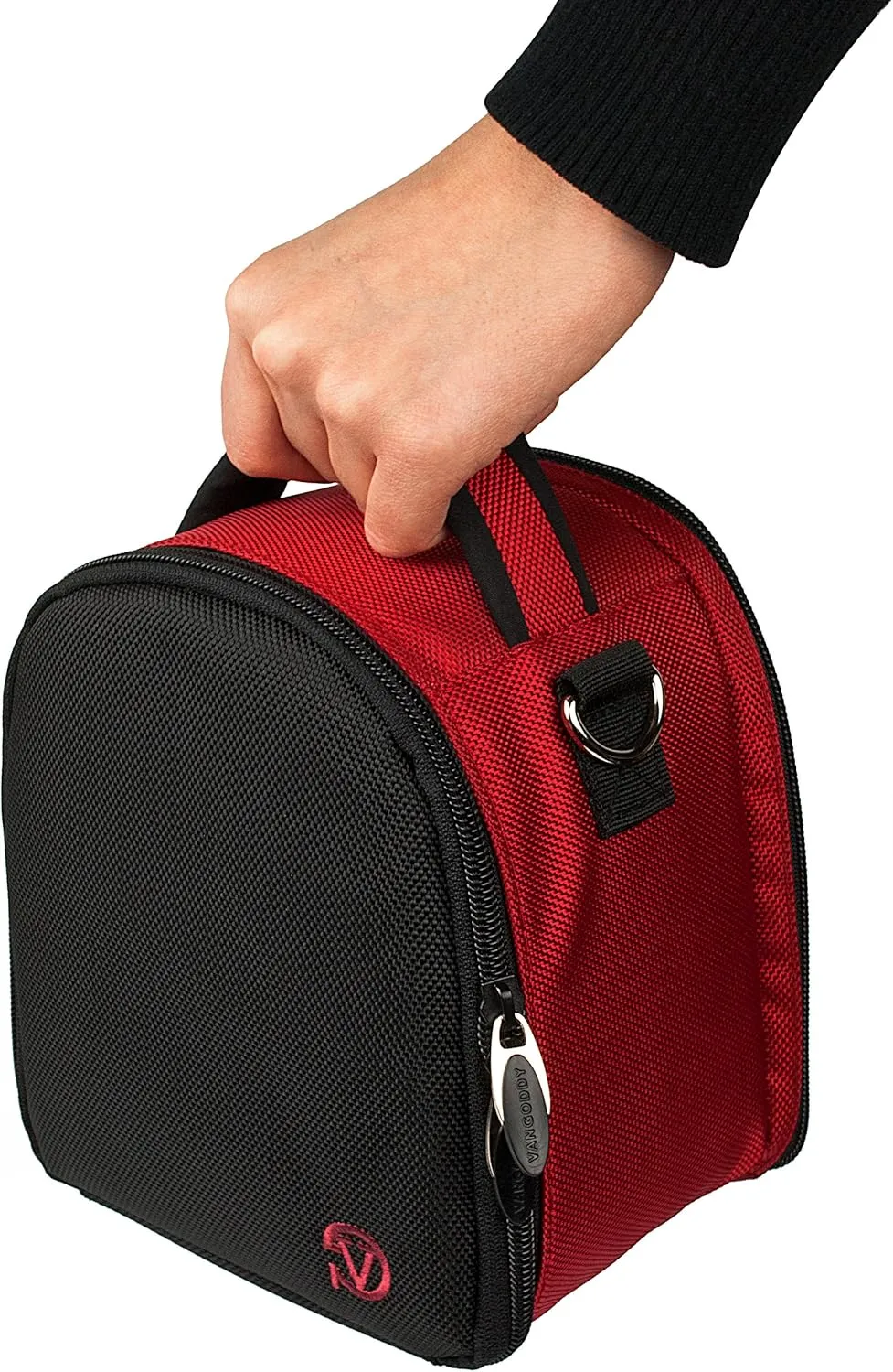 Vangoddy Laurel Fire Red Carrying Case Bag for Leica SL-System, M-System, Q, APS-C System, X, Compact