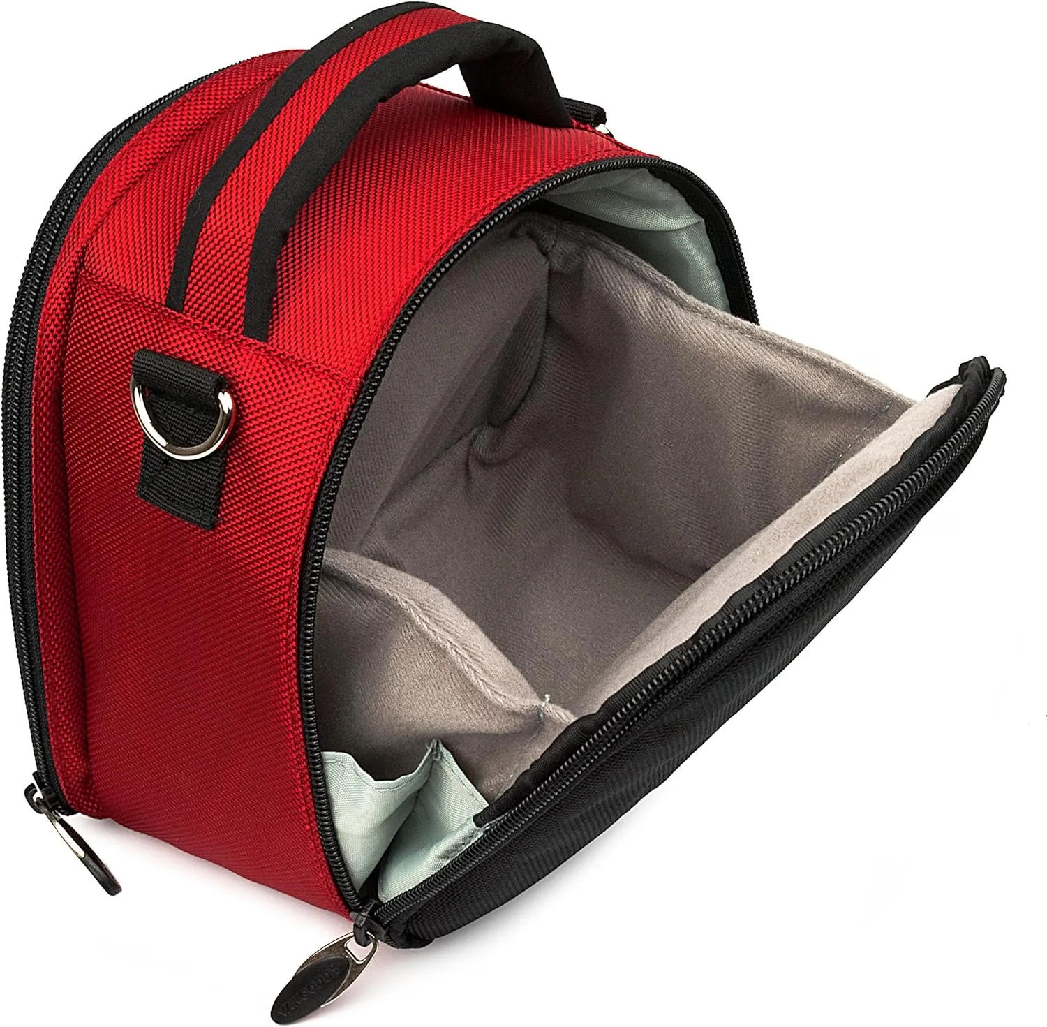 Vangoddy Laurel Fire Red Carrying Case Bag for Leica SL-System, M-System, Q, APS-C System, X, Compact