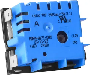 W10434452 Dual Infinite Burner Switch Replacement for Whirlpool Amana Maytag KitchenAid Inglis Electric Ranges Replaces WPW10434452 PS11754687 AP6021365 WFE515S0EW0