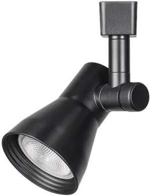 WAC Lighting, TK-720 Line Voltage Track Head in Black for H Track