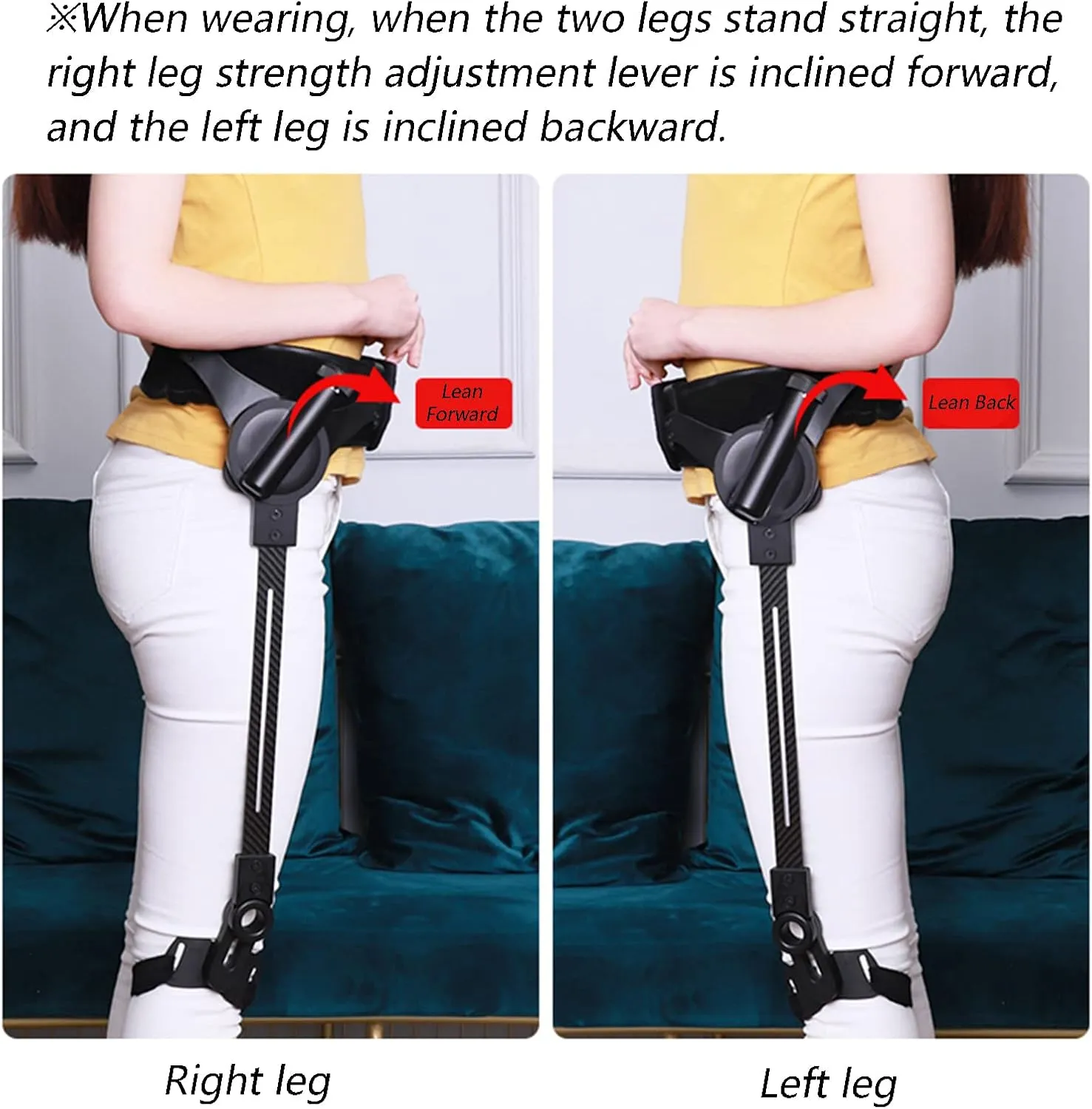 Walking Aids for Disabled People,Bionic Body Power Walking Aids – Lightweight Mobility Walking Aid for Elderly(Right,L)