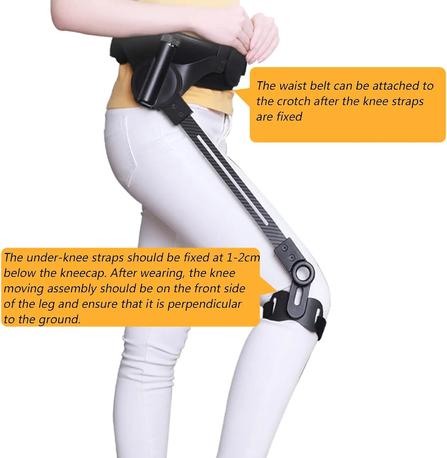 Walking Aids for Disabled People,Bionic Body Power Walking Aids – Lightweight Mobility Walking Aid for Elderly(Right,L)