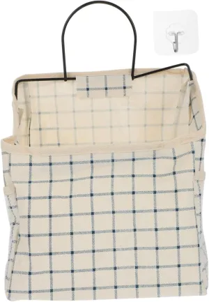 Wall Mounted Storage Bag Organizer Hanging Sundries Storage Pouches for Home Dorm Office for Keys Toys Cosmetics and