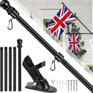 Wall Mounted Telescopic Flag Pole