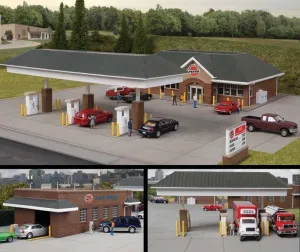 WALTHERS Modern Travel Center KIT