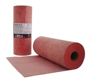 Water-Stop Waterproofing Membrane Band (1'1" x 65'7"), 20mils Thick Tile Underlayment Membrane, Shower Waterproofing Band, Underlayment for Bathroom Floors, Walls, & Joints