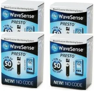 Wavesence Presto Agamatrix 200 Test Strips