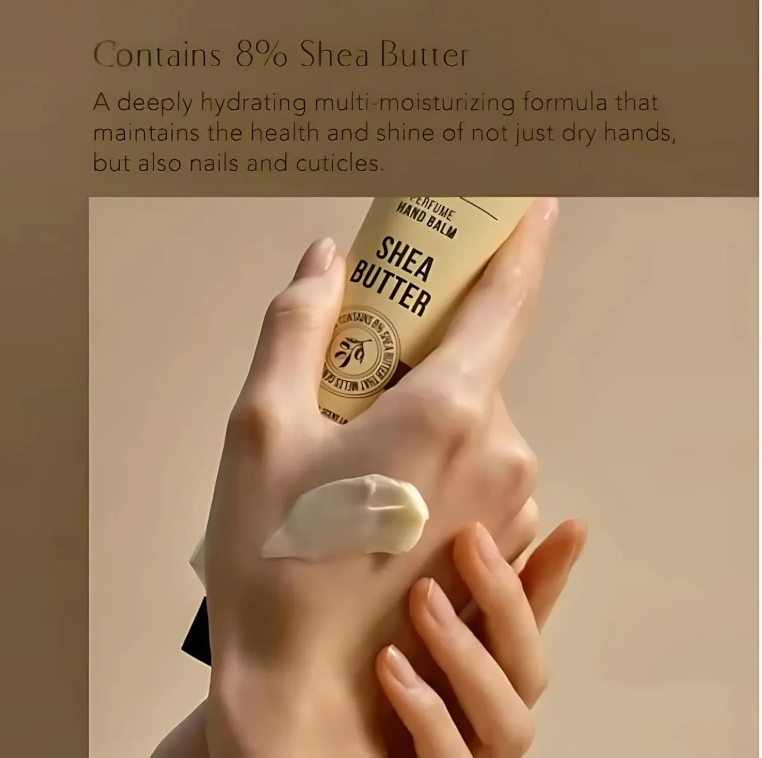 W.Dressroom Hand Balm with Shea Butter, Perfume Scented 75ml (2.54 fl oz)