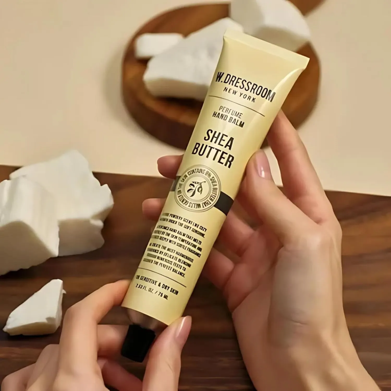 W.Dressroom Hand Balm with Shea Butter, Perfume Scented 75ml (2.54 fl oz)