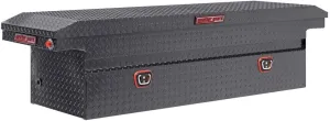 Weather Guard Saddle Truck Tool Box Aluminum Full Low Profile Textured Matte Black