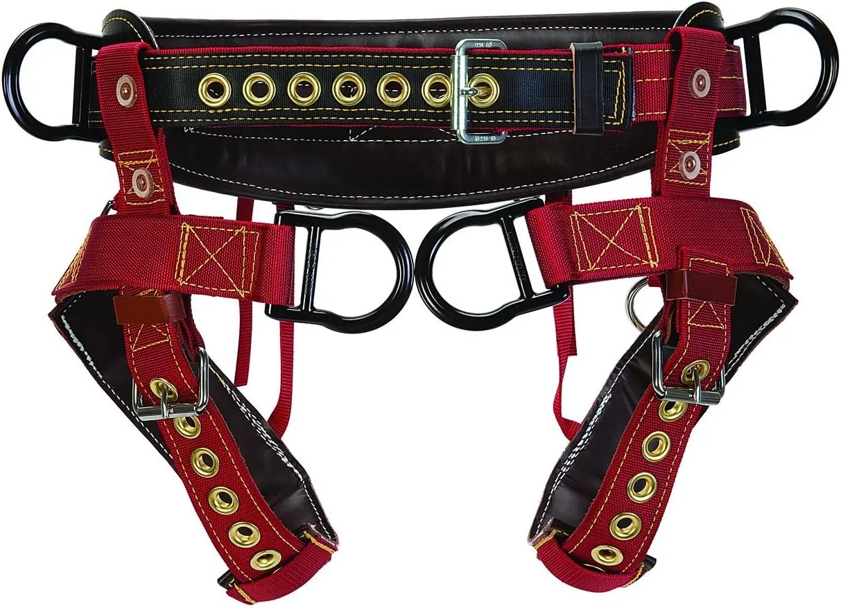 Weaver Leather WLC 500 Saddle with Padded Nylon Leg Straps
