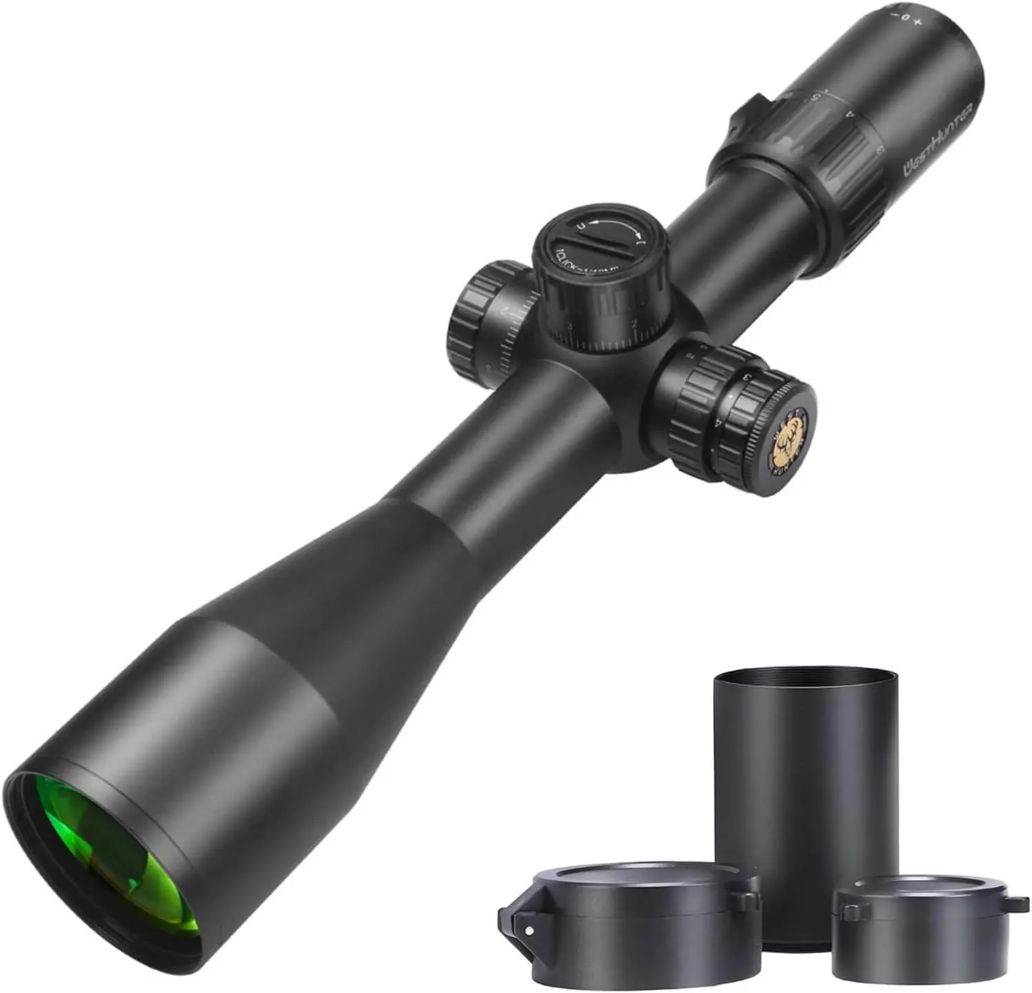 WestHunter Optics TD 3-18x50 SFIR FFP Precision Riflescope, 34 mm Tube First Focal Plane Red Illumination Tactical 1/10 MIL Competition Shooting Scope