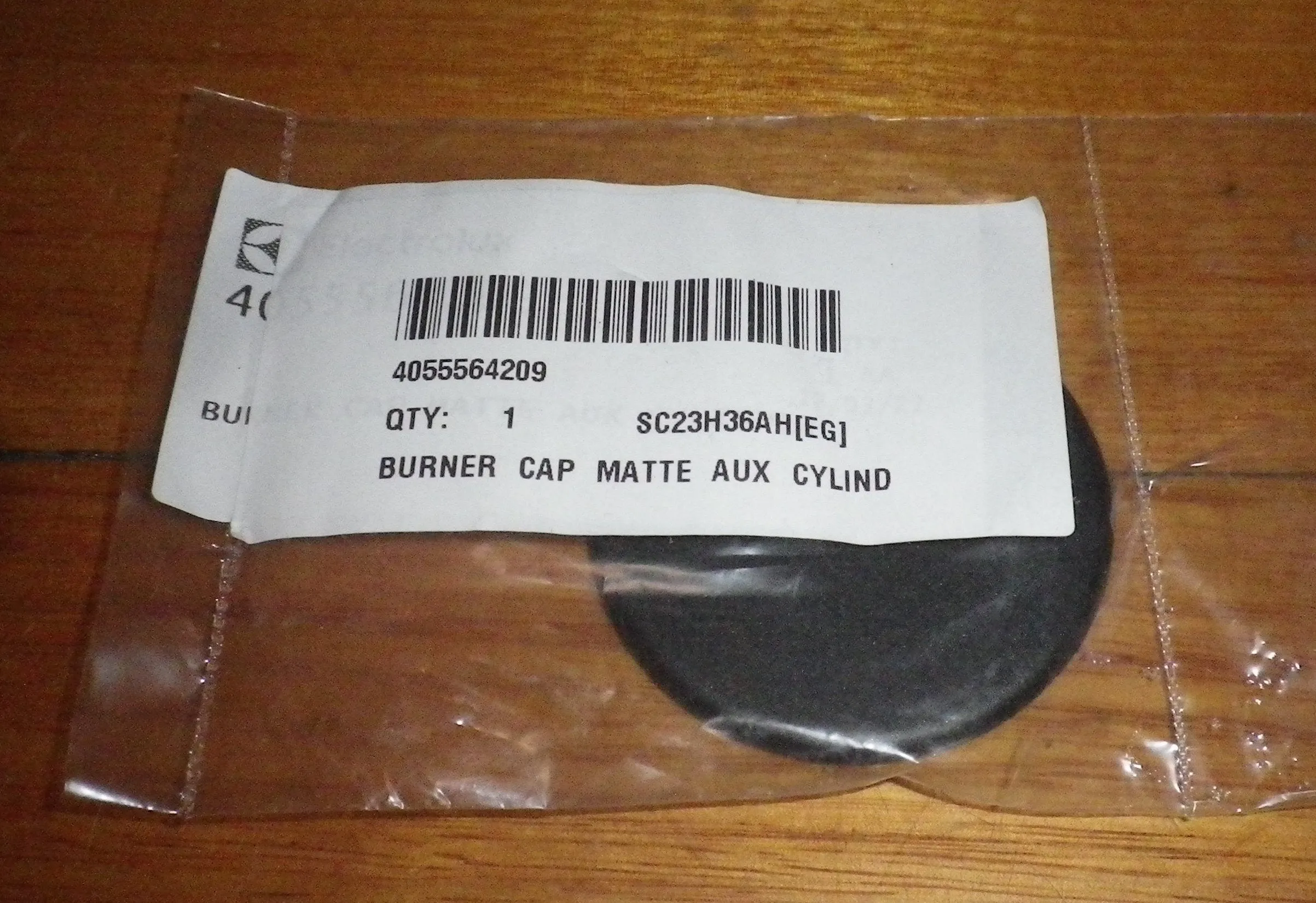 Westinghouse, Chef Gas Stove Small Matt Black 55mm Burner Cap - Part # 4055564209