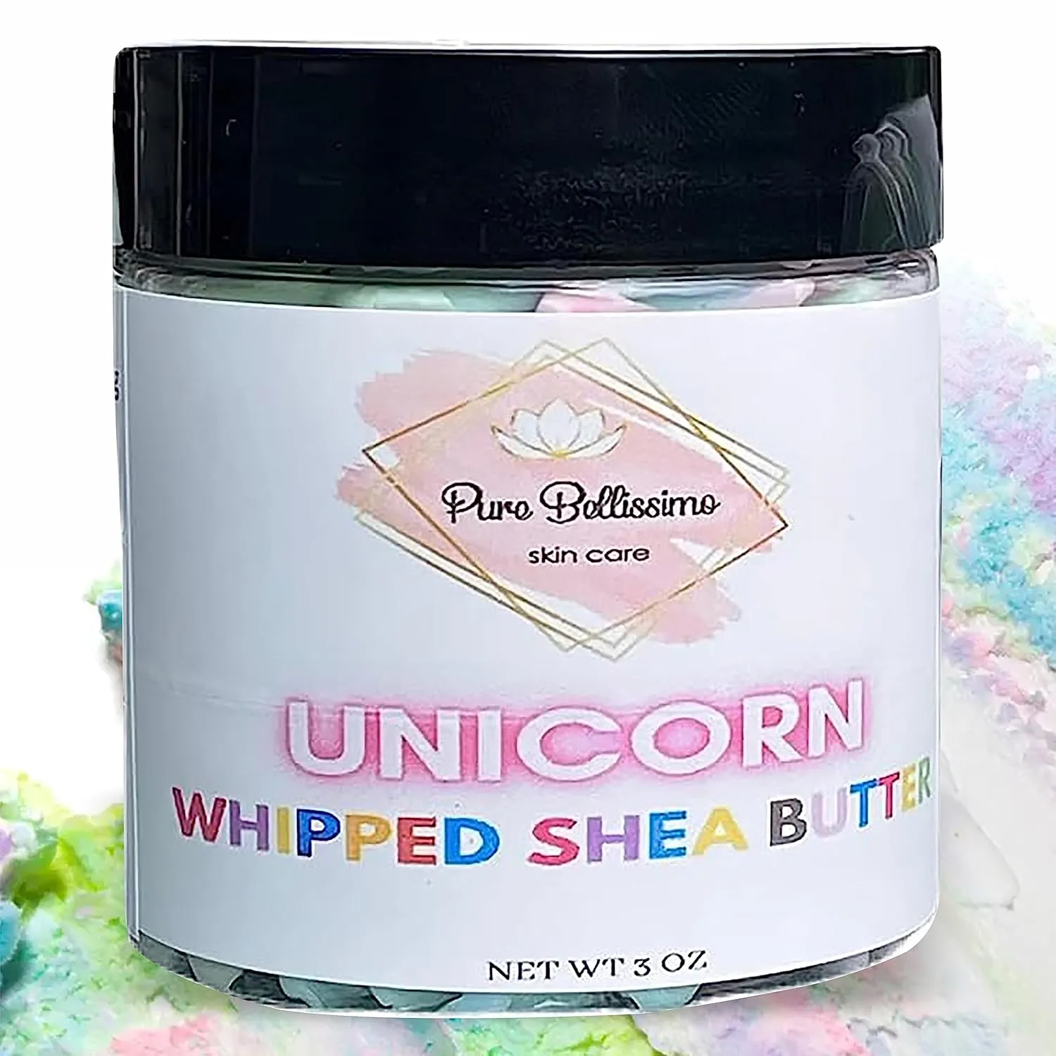 Whipped Shea Body Butters, UNICORN, Body Moisturizer, Love Spell, Shea Moisturizer, Hydrating Moisturizer with Pure Shea Butter for Nourishing Essential Body Care