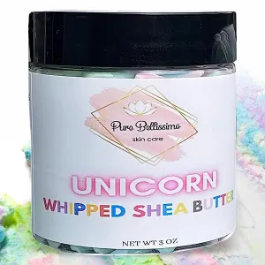 Whipped Shea Body Butters, UNICORN, Body Moisturizer, Love Spell, Shea Moisturizer, Hydrating Moisturizer with Pure Shea Butter for Nourishing Essential Body Care