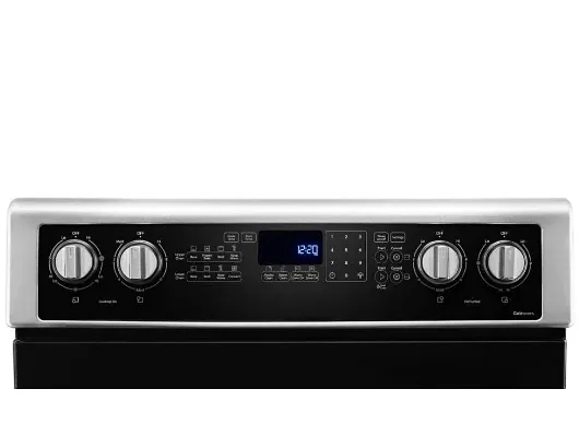 Whirlpool YWGE745C0FS - Electric Range, 30 inch Exterior Width, Self Clean, Convection, 5 Burners, 6.7 cu. ft. Capacity, 2 Ovens, Stainless Steel colour True European Convection