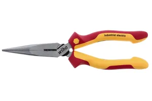 Wiha 32923 8-Inch Insulated Industrial Long Nose Pliers