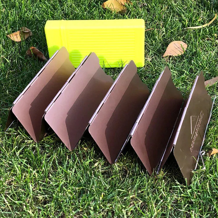 Windproof Camping Stove Shield - 10pack