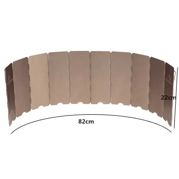 Windproof Camping Stove Shield - 10pack