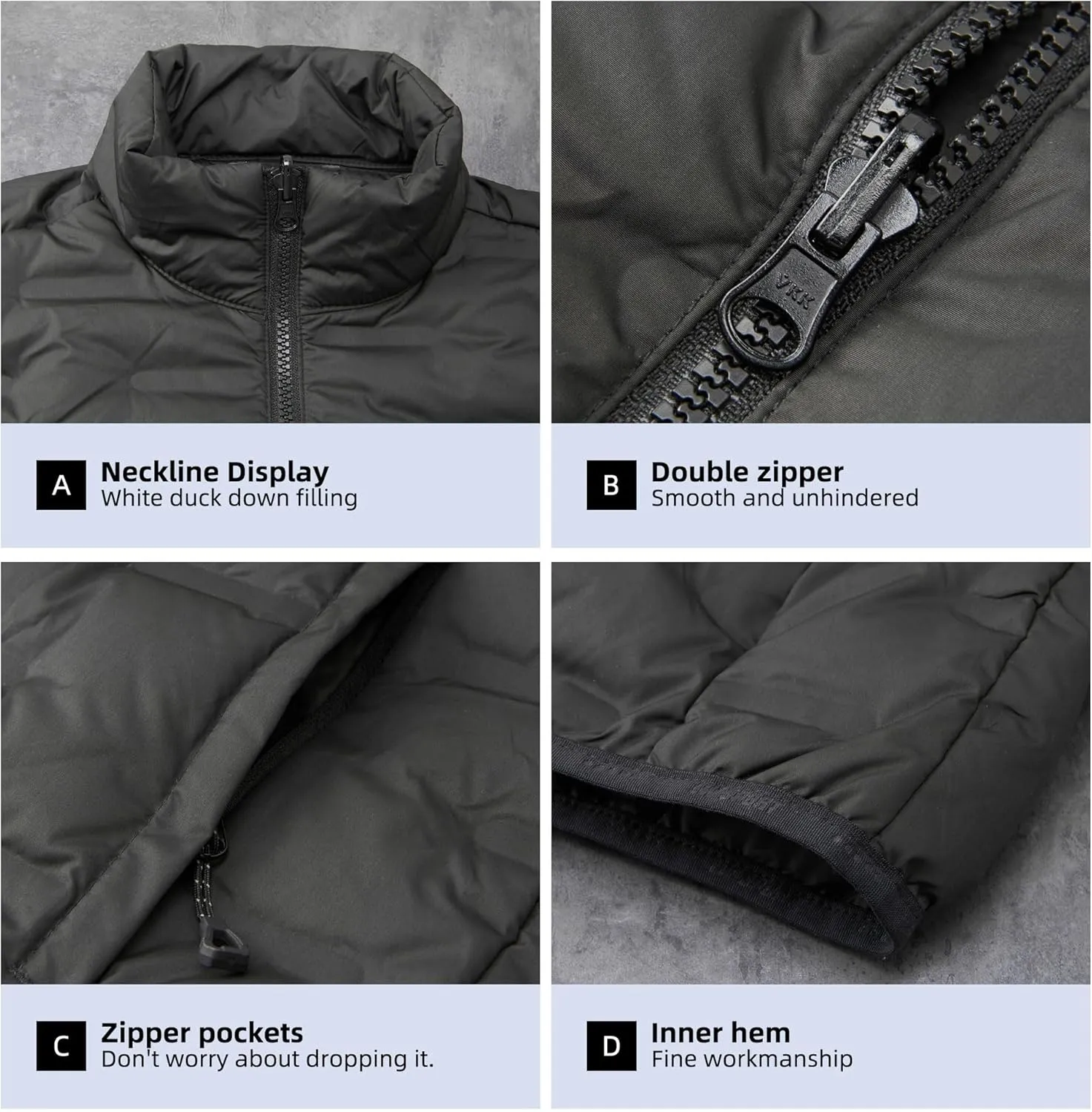 Women's 3-in-1 Waterproof Jacket Ski Jacket Winter Warm Waterproof Jacket