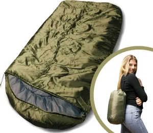 Yacht & Smith 1 Pack Camping Lightweight Sleeping Bag – 3 Season Warm & Cool Weather – Outdoor Gear, Adults and Kids, Hiking, Waterproof, Compact, Sleeping Bags Bulk Wholesale