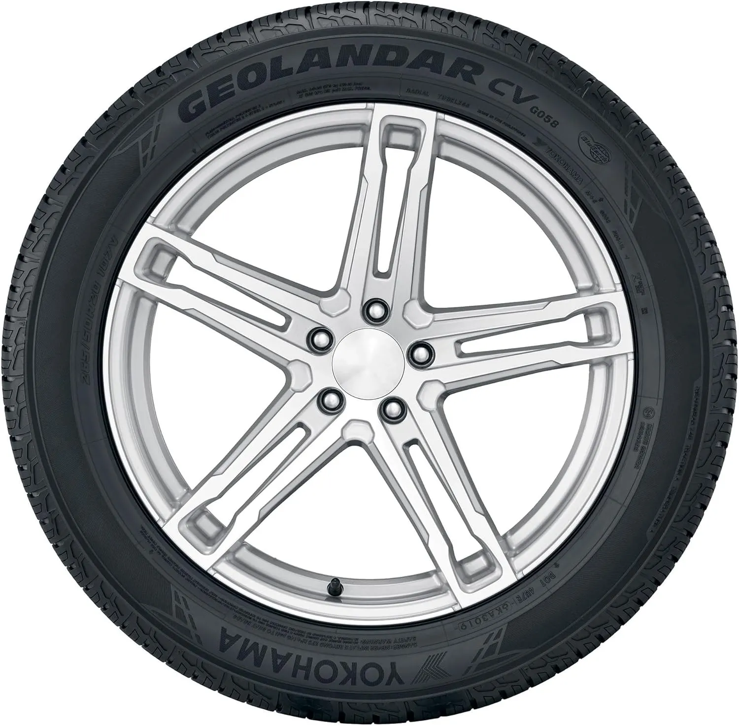 Yokohama Geolandar CV G058 All Season 225/65R17 102H SUV/Crossover Tire