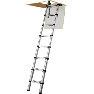 Zarges  Loftmaster Telescopic Loft Ladder - 2.6m