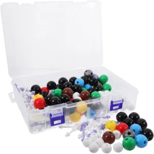 Zerodeko 1 Set Molecular Model Kit for Chemistry Learning Models for Organic Structures for Classroom Experiments and Biochemistry Education